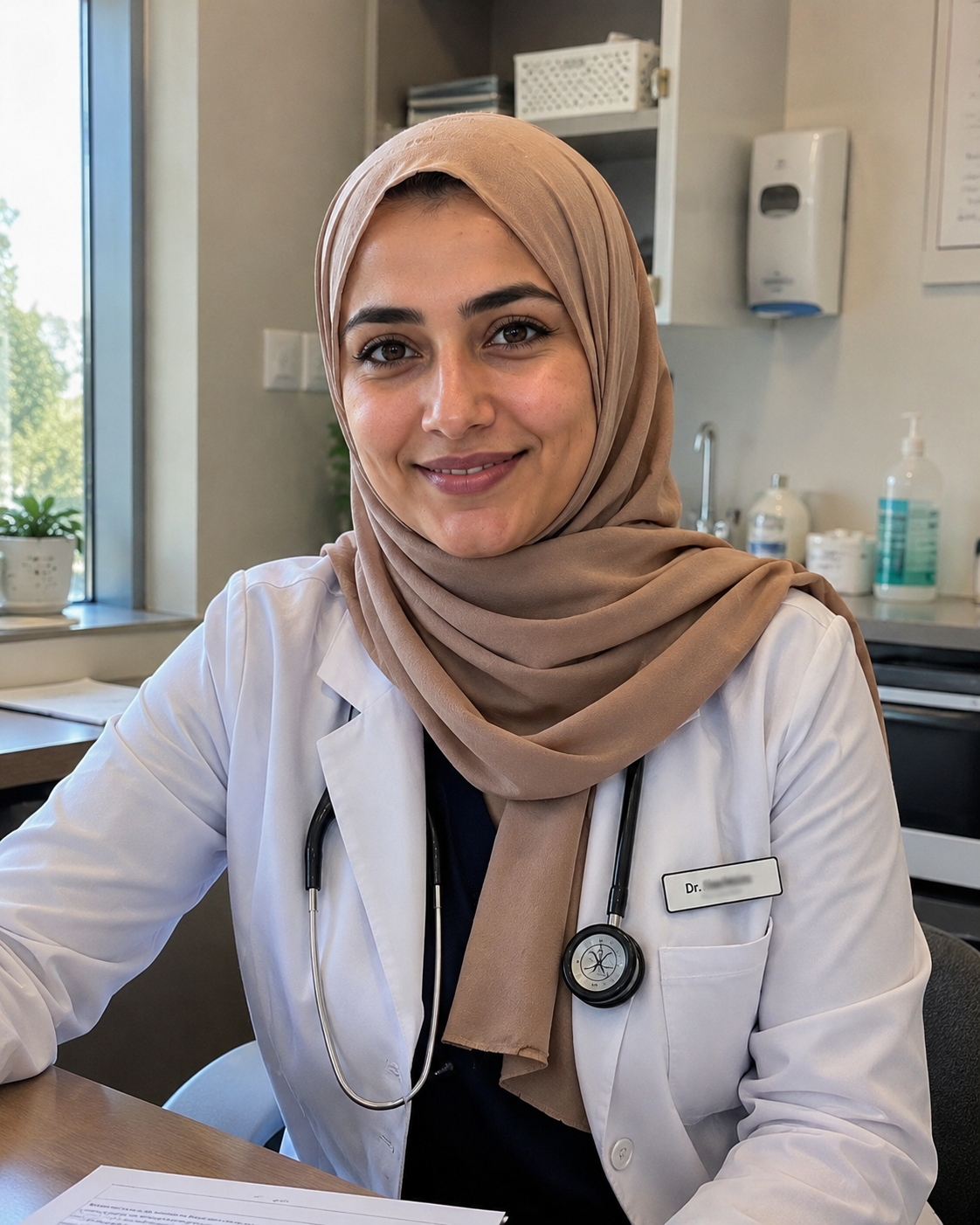 Portrait of Dr. Layla Haddad